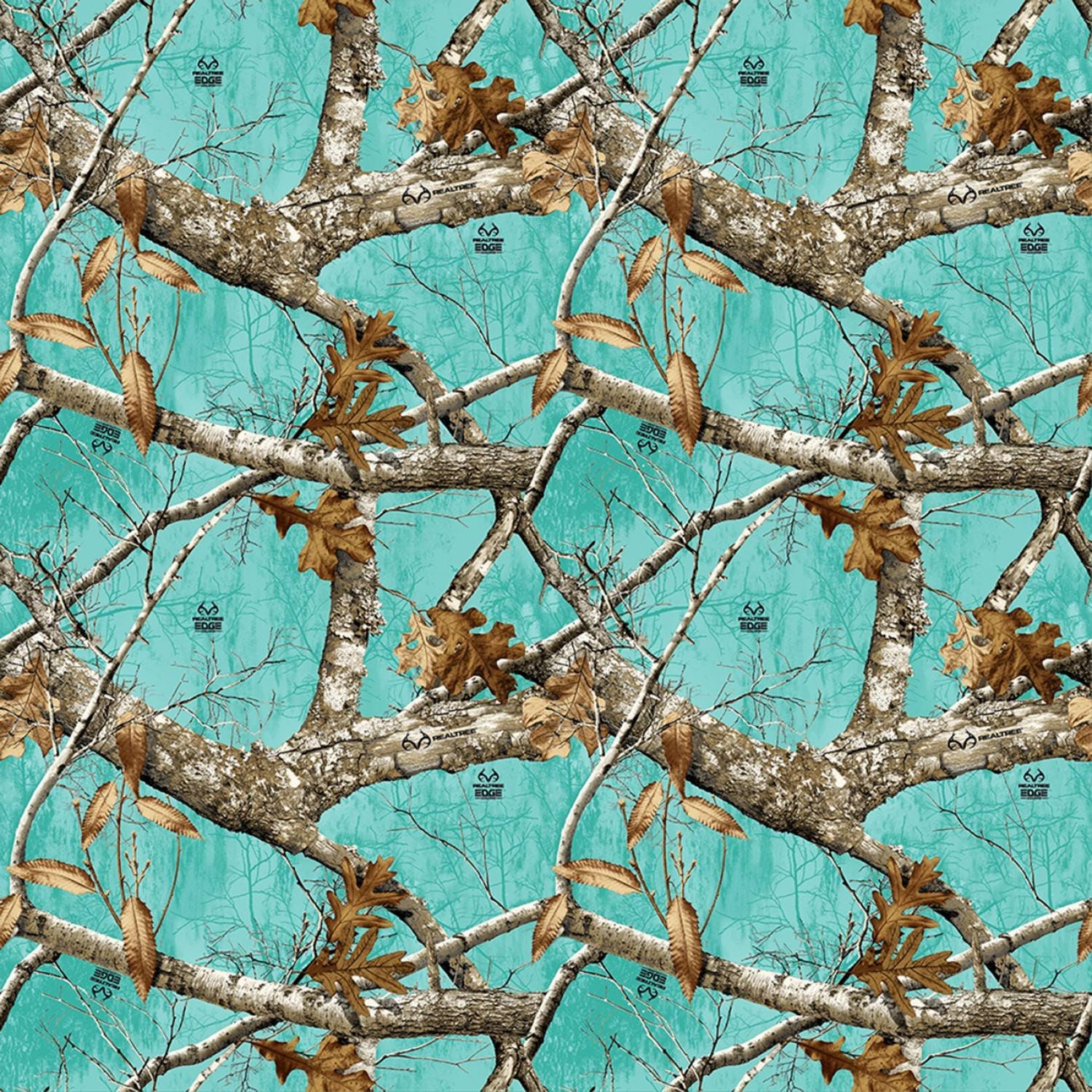 REAL TREE Cotton Fabric Print Multiple Colors Etsy
