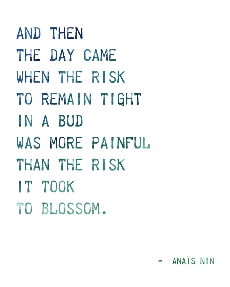 Anais Nin Quotes And The Day Came Anais Nin Quotes And The Day Came