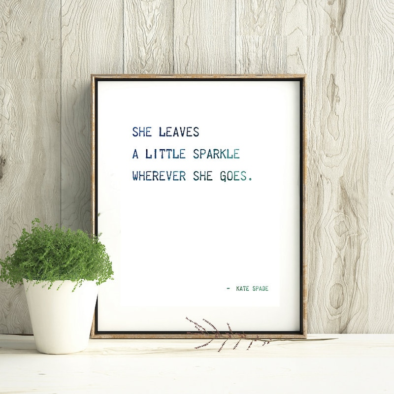 Kate Spade Quotes - Etsy