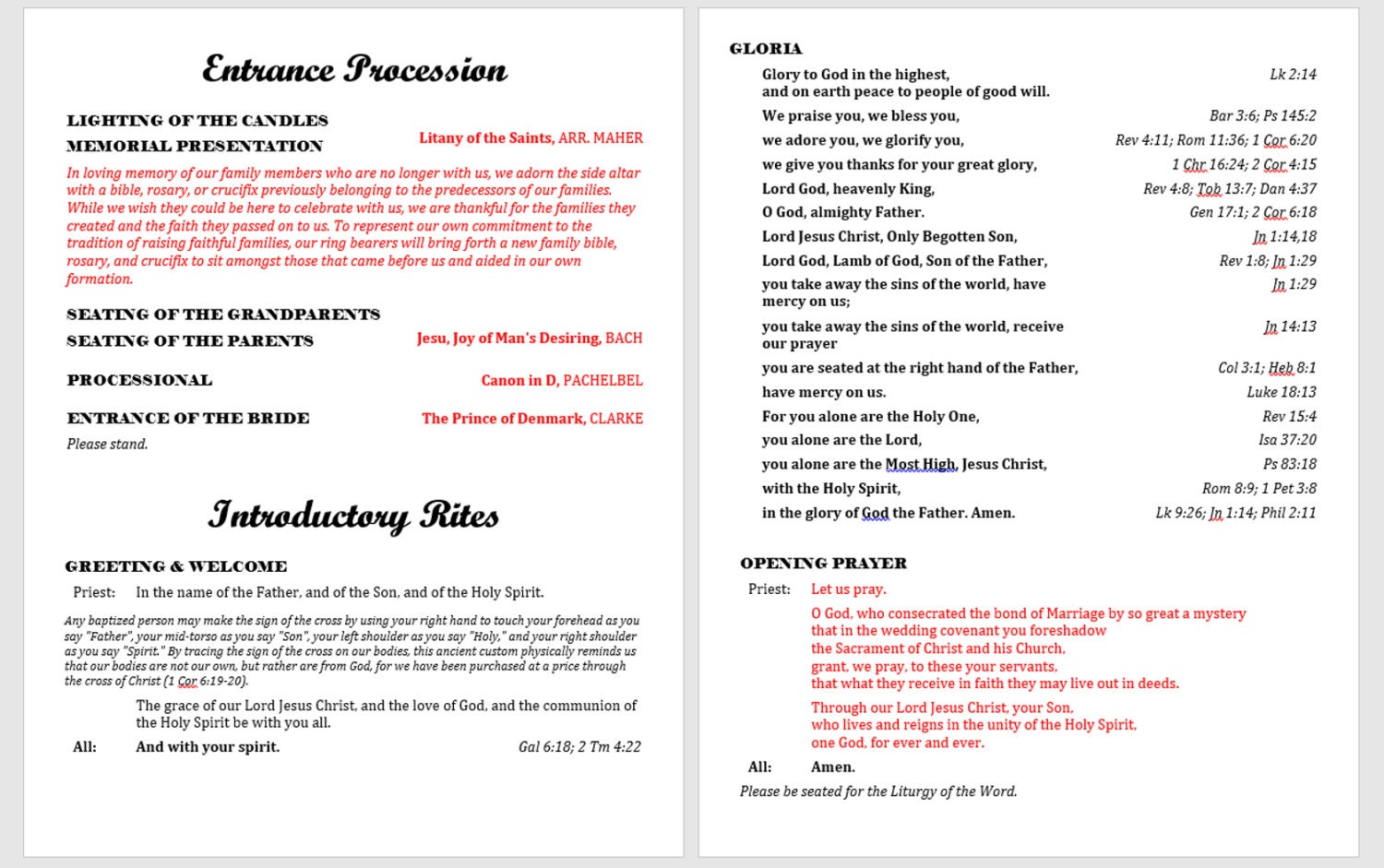 tridentine wedding mass program: full version software tridentine wedding mass program: full version software