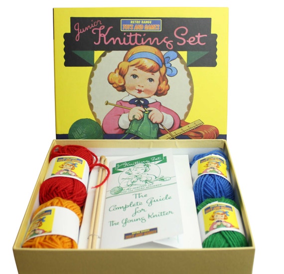 Knitting Doll by House of Marbles retro range Ideal for children