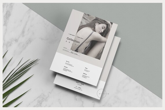 editorial catalog magazine template
