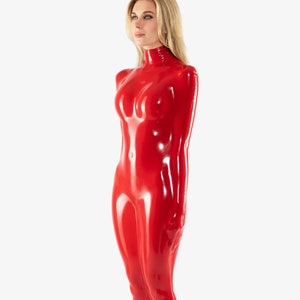 Latex vacuum body bag