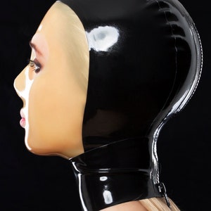Latex Mask With Translucent Face and Holes for Mouth and Eyes - Etsy