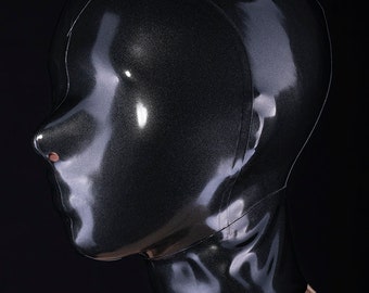 Latex mask without zipper