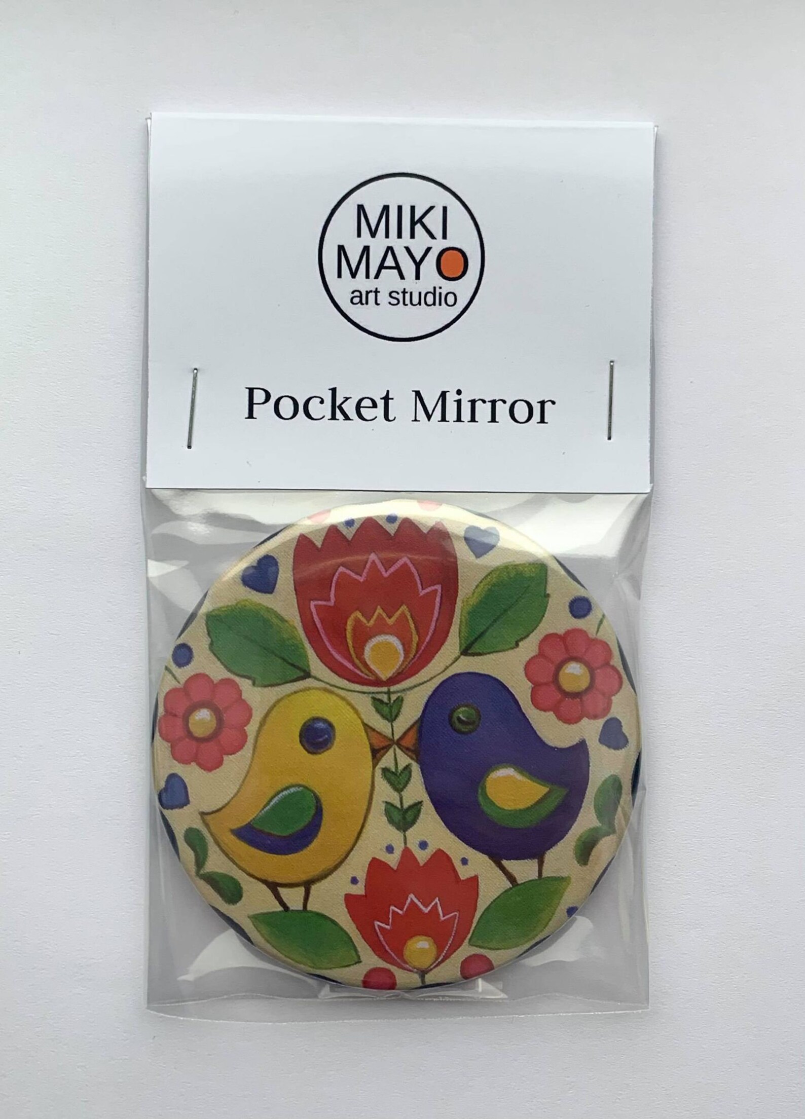 Secret Garden Pocket Mirror 76mm Size Etsy UK