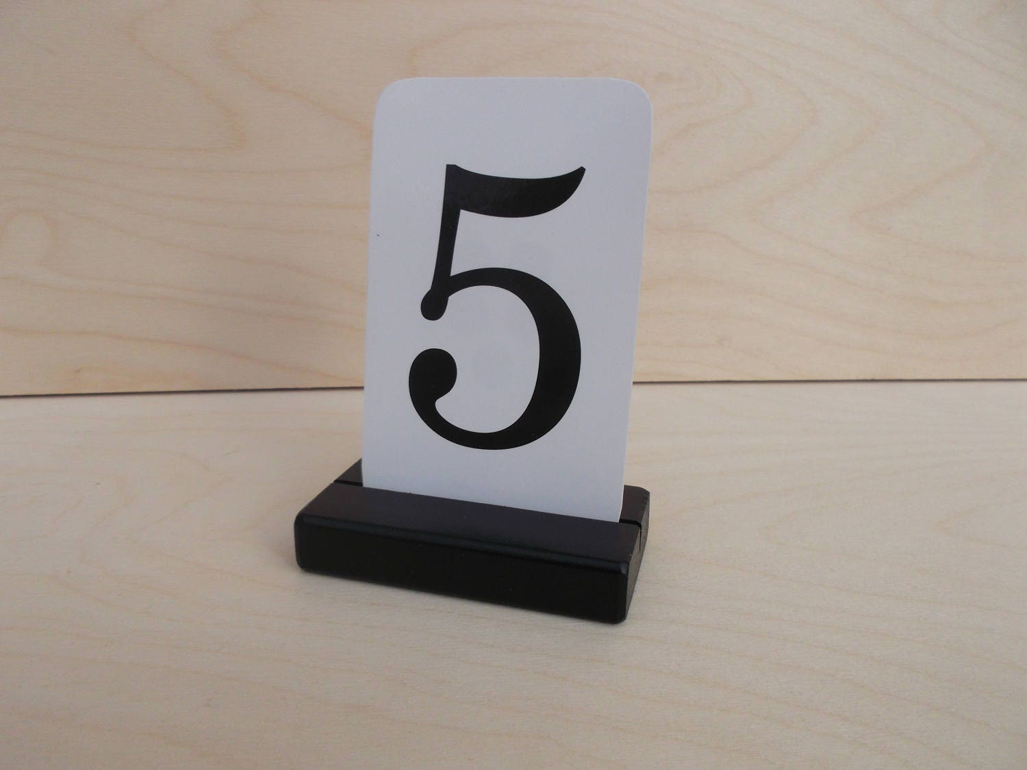 10 Black Table Number Holders for Weddings Table Card Holder Etsy