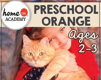 Preschool Homeschool Orange Unit