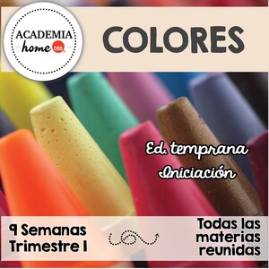 Spanish Worksheets: colores. Bundle de colores