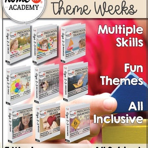 Full Year Totschool Preschool Curriculum Bundle image 3