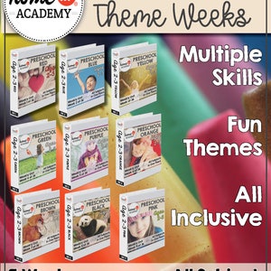 Full Year Totschool Preschool Curriculum Bundle image 2