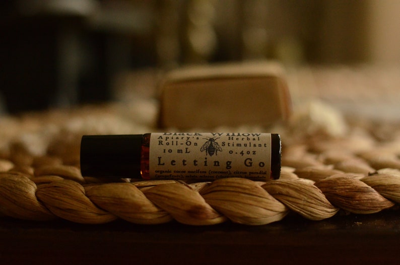 Organic Depression Roll on Letting Go Essential Oil Blend for Sadness