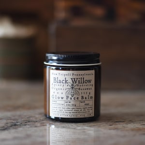 Organic Glow Face Beeswax Face Balm - Ultra Hydrating - Humectant - Emollient