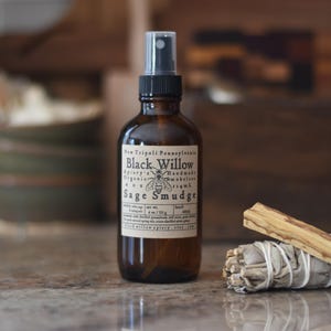 Organic Smokeless Smudging Sage Spray - Energy Clearing & Protection