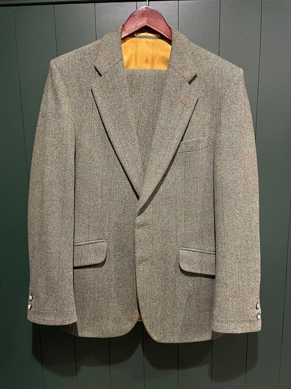 Mens Tweed Suit