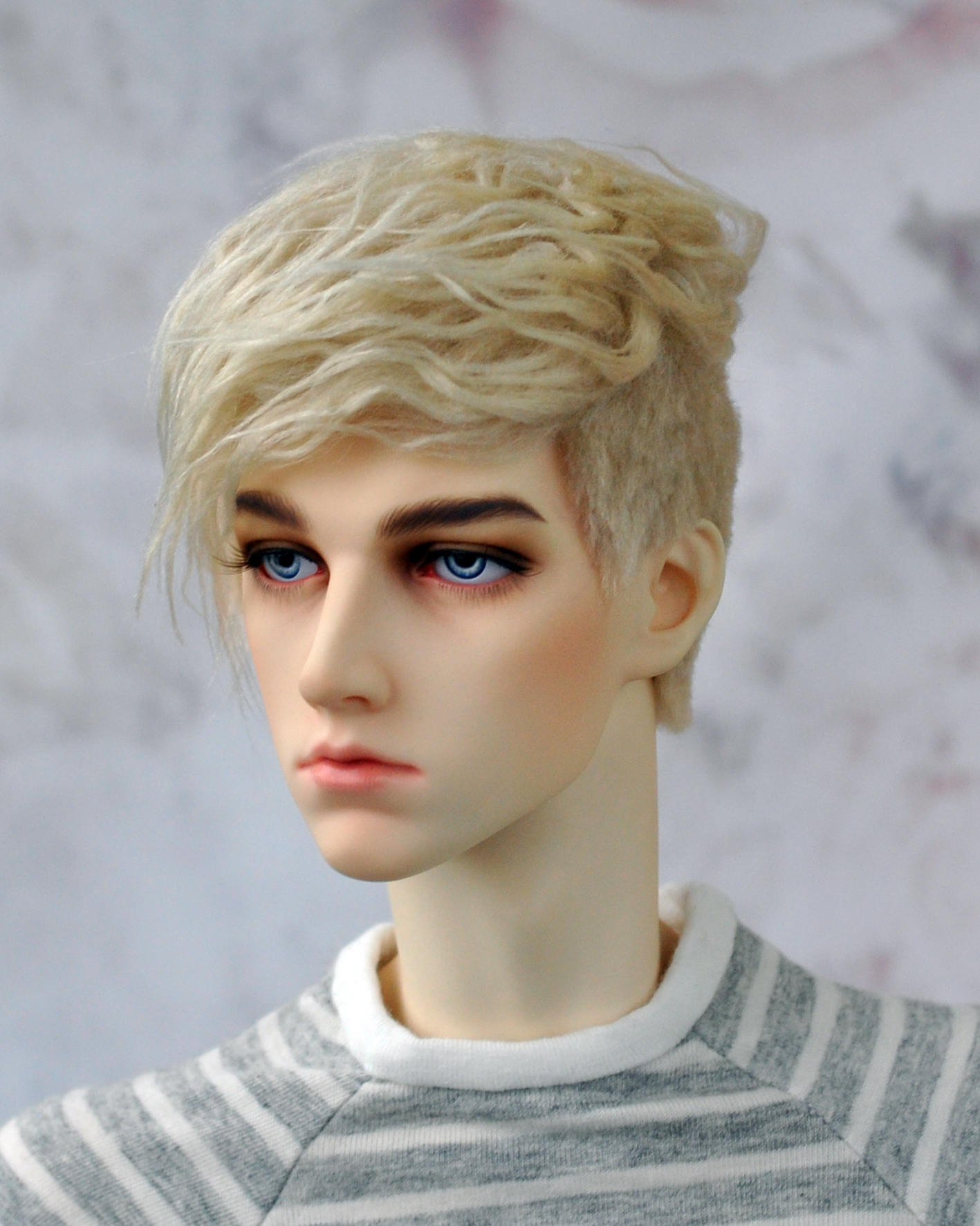 BJD wig Modern cut 67 78 89 Etsy
