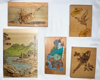 Woodburning Portraits