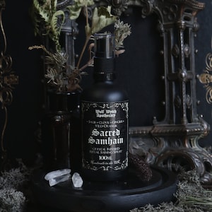 Samhain Smudge Spray, Halloween Room Spray,  Smokeless Smudge, Cleansing Room Spray, Halloween Gift