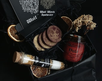 Yule Gift Box, Winter Solstice Gift, Christmas Gift Box for Witches, Christmas Candle Gift, Limited Edition!