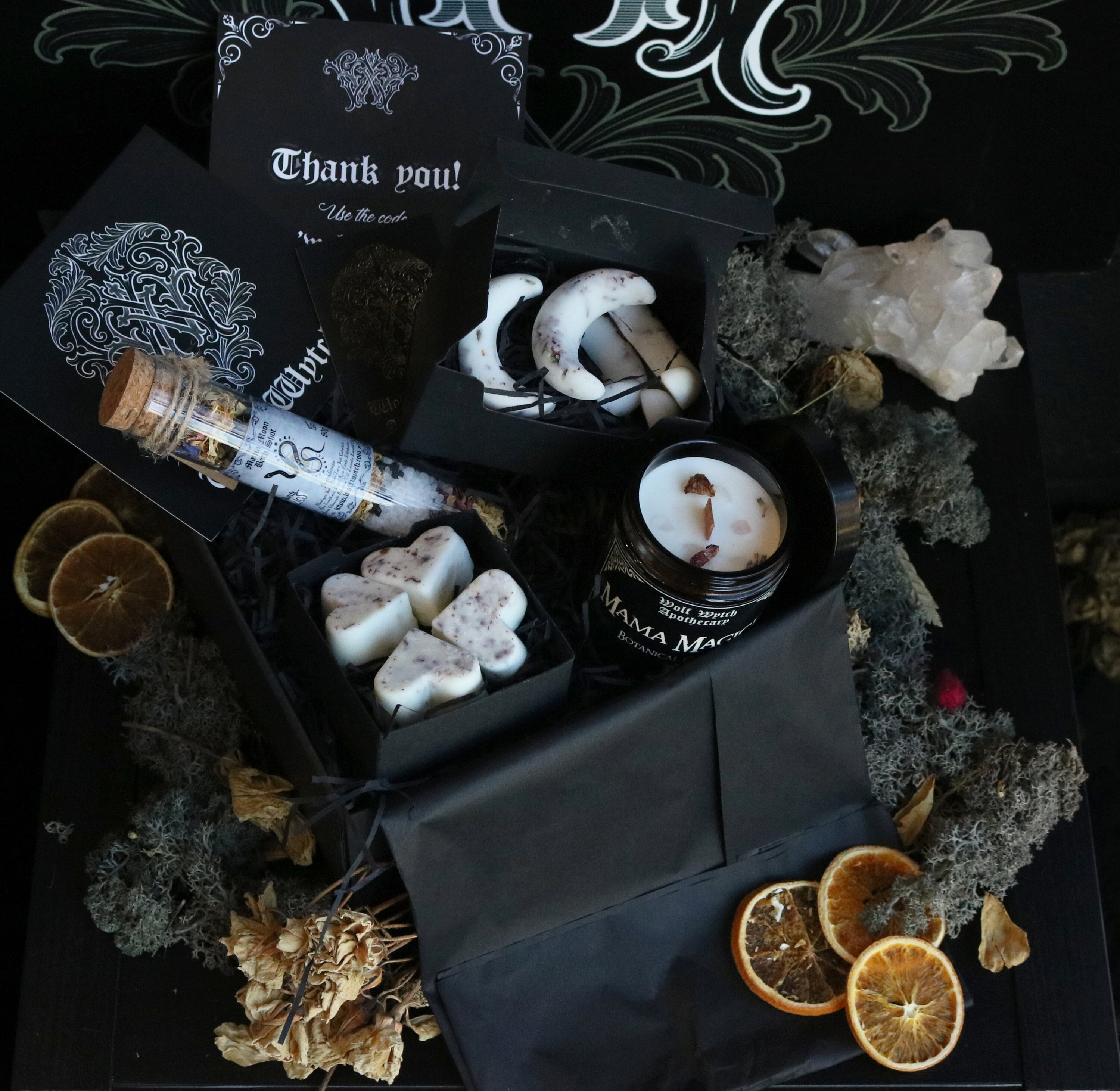 Witchy Mum Gift Box, Mama Moon Gift Box, Mothers Day Gift Box, Alternative Mum Gift, Essential Oil Box Set, Eco Friendly Mum Gift Box