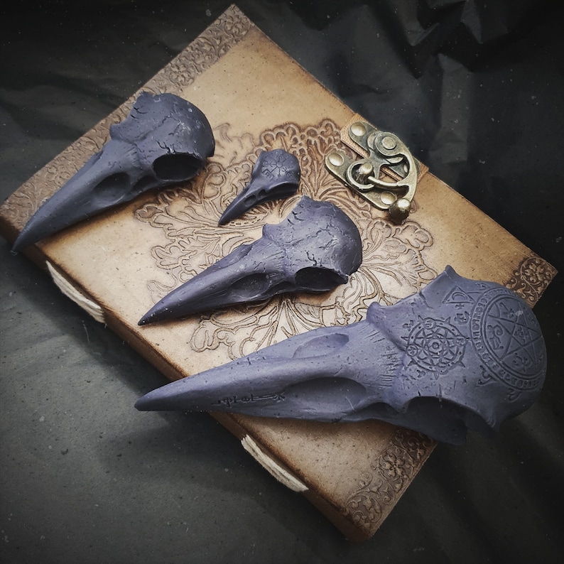 The Coven // Bird Skull Wax Melts Wax Melts for Witches Etsy