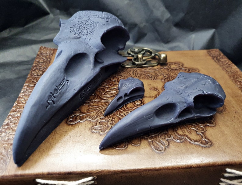 The Coven // Bird Skull Wax Melts Wax Melts for Witches Etsy