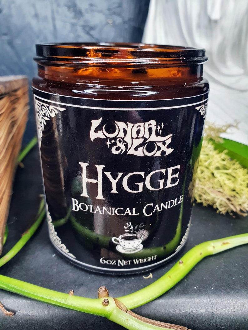 Hygge Candle / Hygge Home Gift Crystal Candle Essential Oil Etsy UK