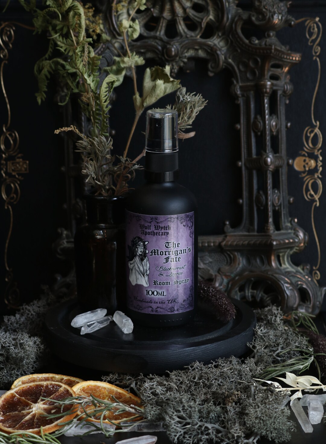 Full Moon Room Spray, Witchy Altar Spray, Celtic Mythology Gift, Triple ...