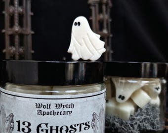 Spooky Ghost Wax Melts, Samhain Wax Melts, Halloween Wax Melts, Witchy Wax Melts