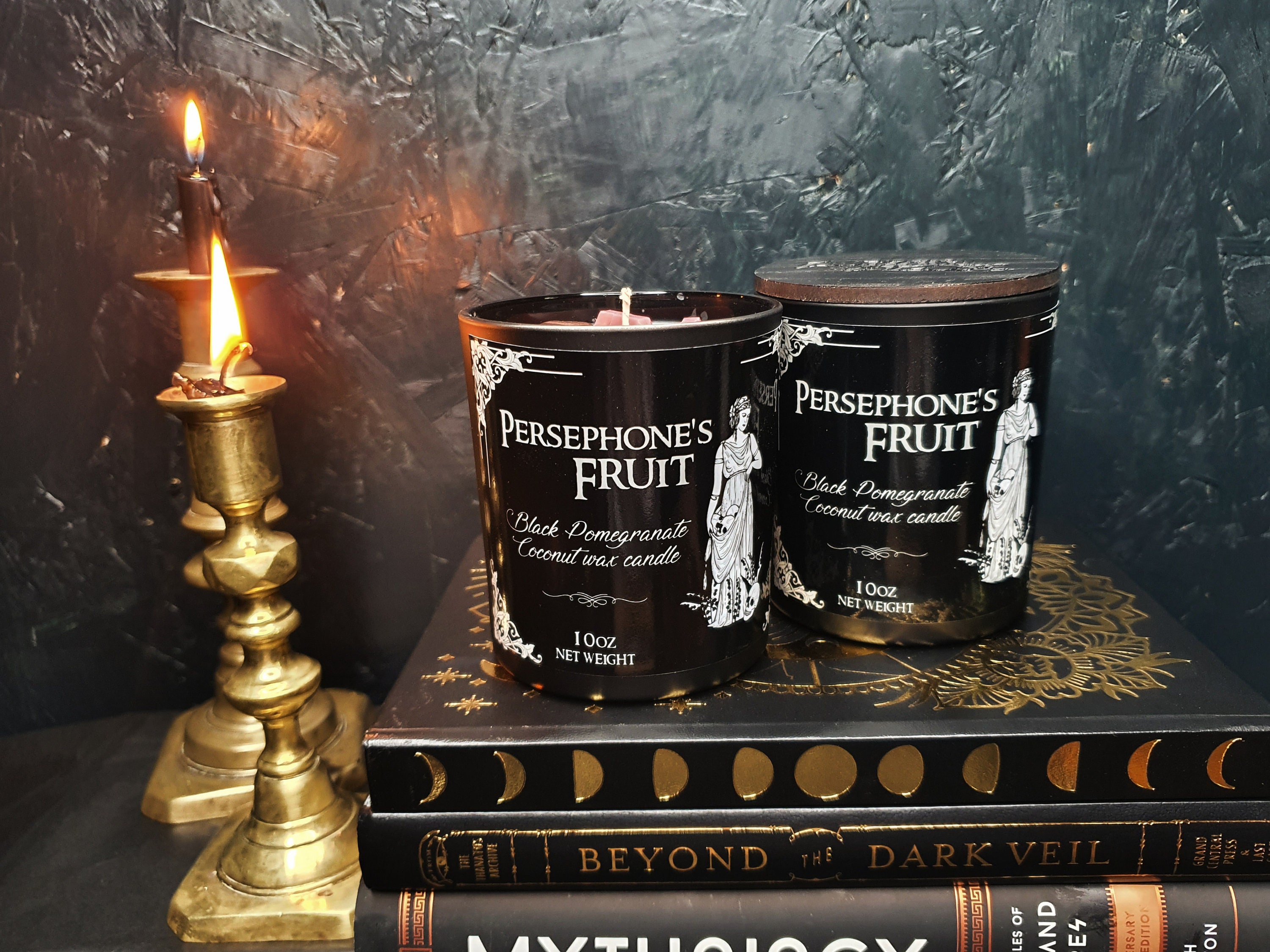 Persephone Candle / Witch Candle Goddess Gift Deity Candle Etsy