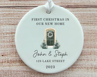 New Home Ornament - First Christmas in our New Home 2023