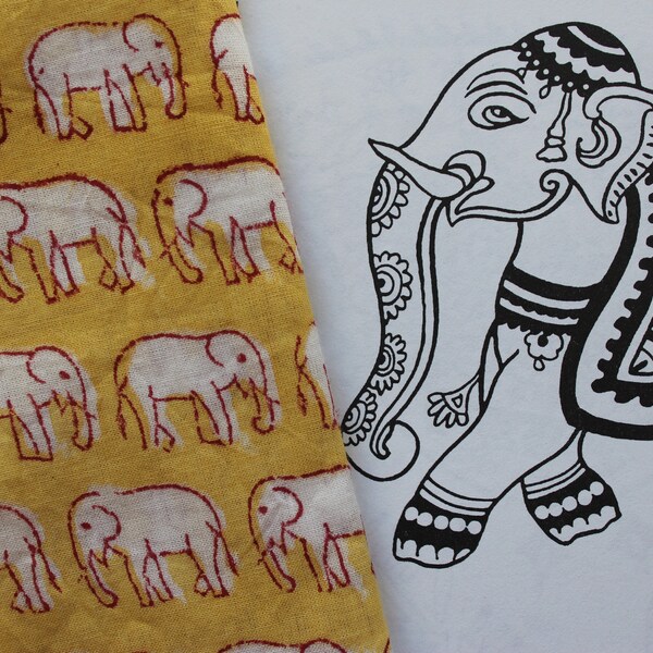Elephant Napkins Etsy
