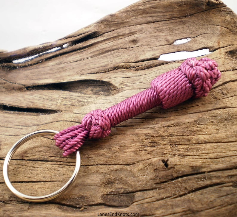 Sailors Blackjack Keychain, Sap Keychain, Nautical Knot Keychain