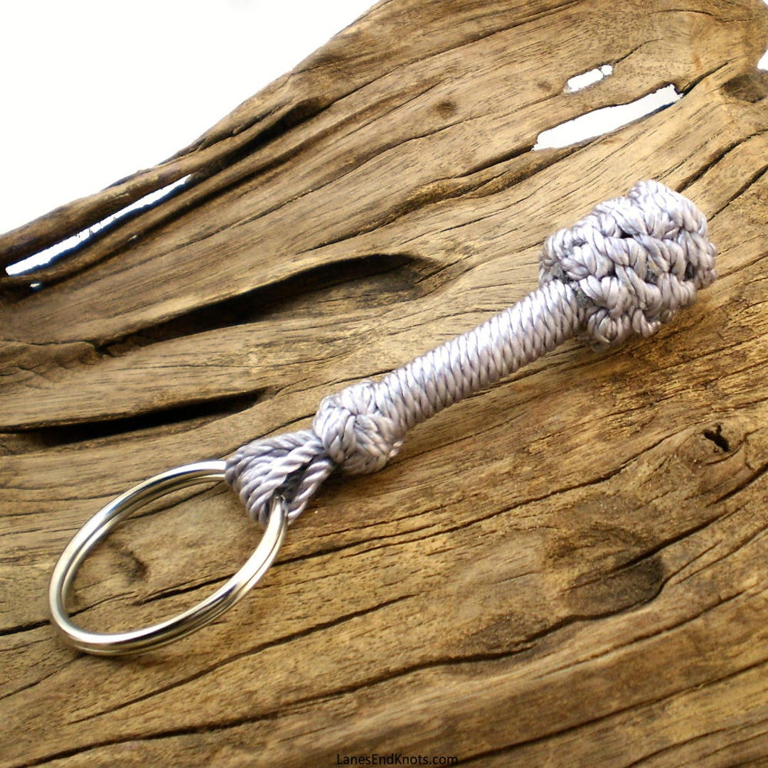 Sailors Blackjack Key Chain, Nautical Knot Gift for Him, Nautical Knot Key Chain, Sap Key Holder