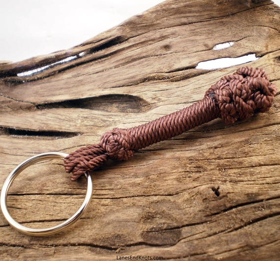 Sailors Blackjack Keychain, Sap Keychain, Nautical Knot Keychain, Knotted  Keyring, Nautical Key Holder, Nautical Key Fob brown RNDA 