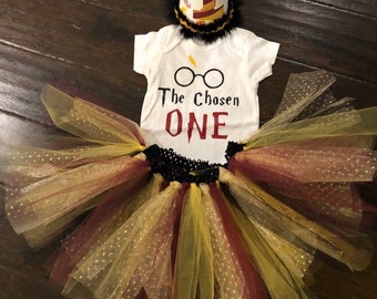 harry potter 1st birthday outfit