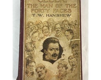 Cleek, der Mann der Vierzig Gesichter – T.W. Hanshew – Antikes Hardcover