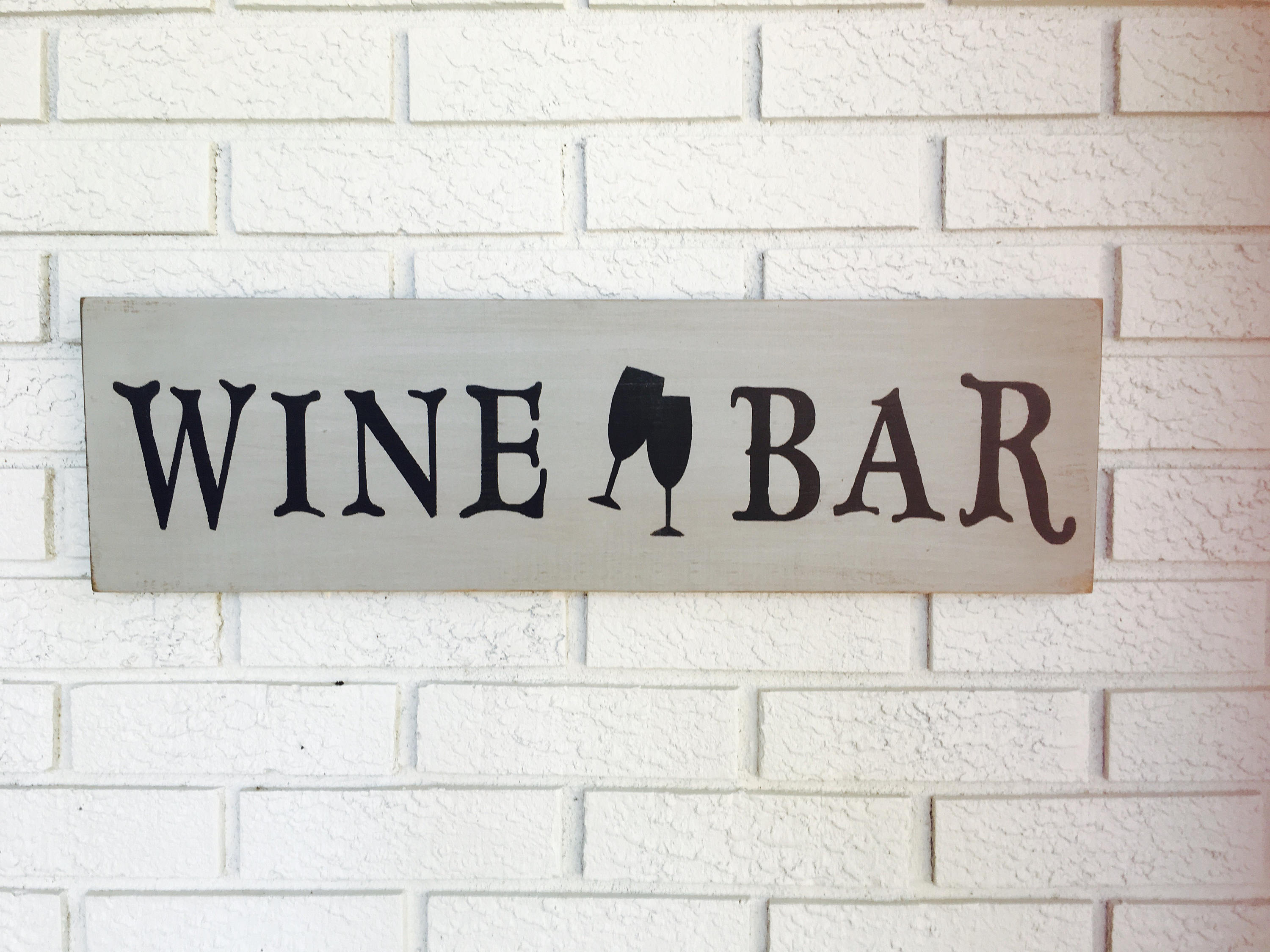 Wine Bar Wine Bar Sign Wign Sign Wine Bar Decor Rustic Etsy