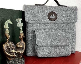 Handmade Felt Chess Board Travel Bag for Chessnut Air Plus/Air+ (35cm/13.7")