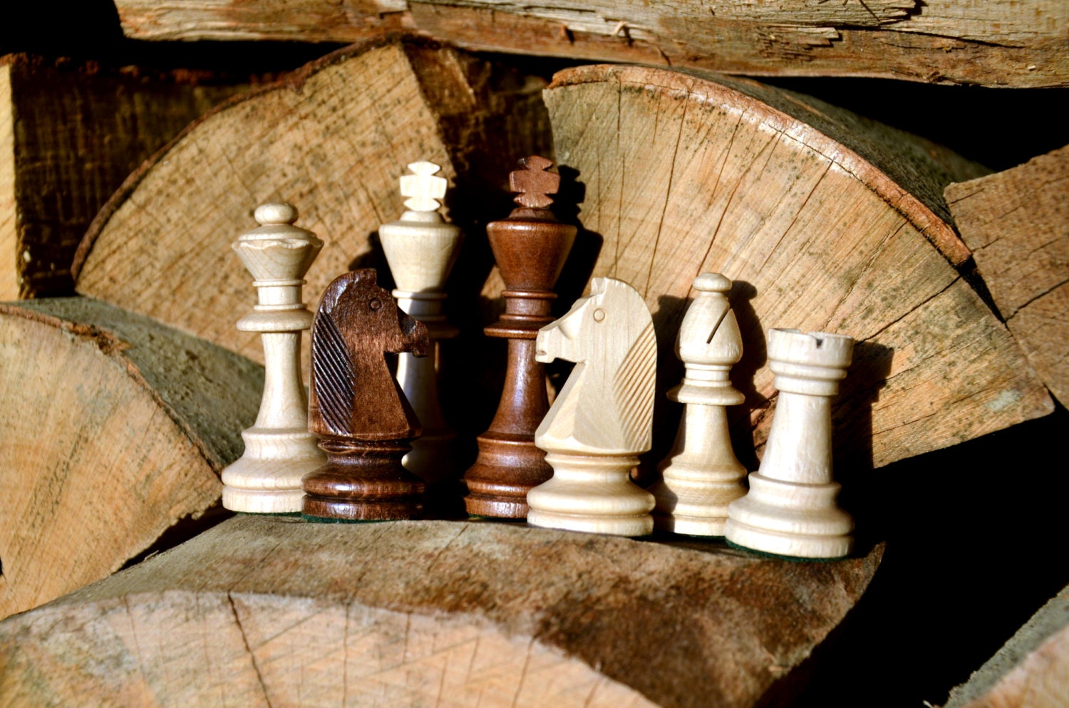 3 1/2 Standard Staunton chess Pieces #5 – Chess House