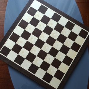 Personalized WENGE 21-1/4&quot;/54cm Delux BOARD - wenge&sycamore maple wood - Size nr. 6 - Leather Cover available - Personalization for FREE