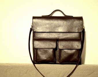 New design - Bag for Chess Set ! - Sewed by hand Leather Bag - For chess board and chess pieces - Perfect protection