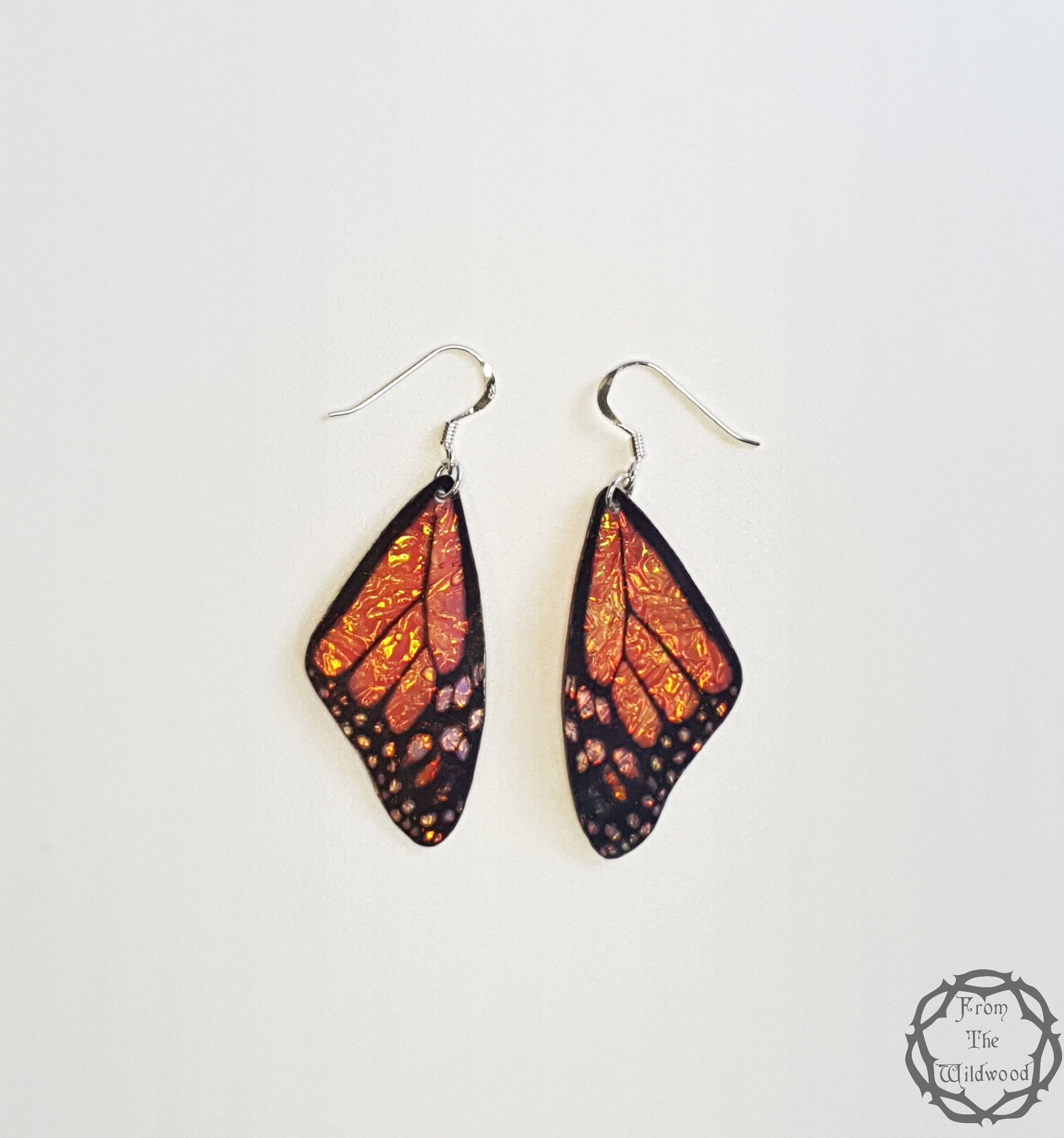 Monarch Butterfly Bottom Wing Earrings | Petal Connection |  MyAmericanCrafts – My American Crafts