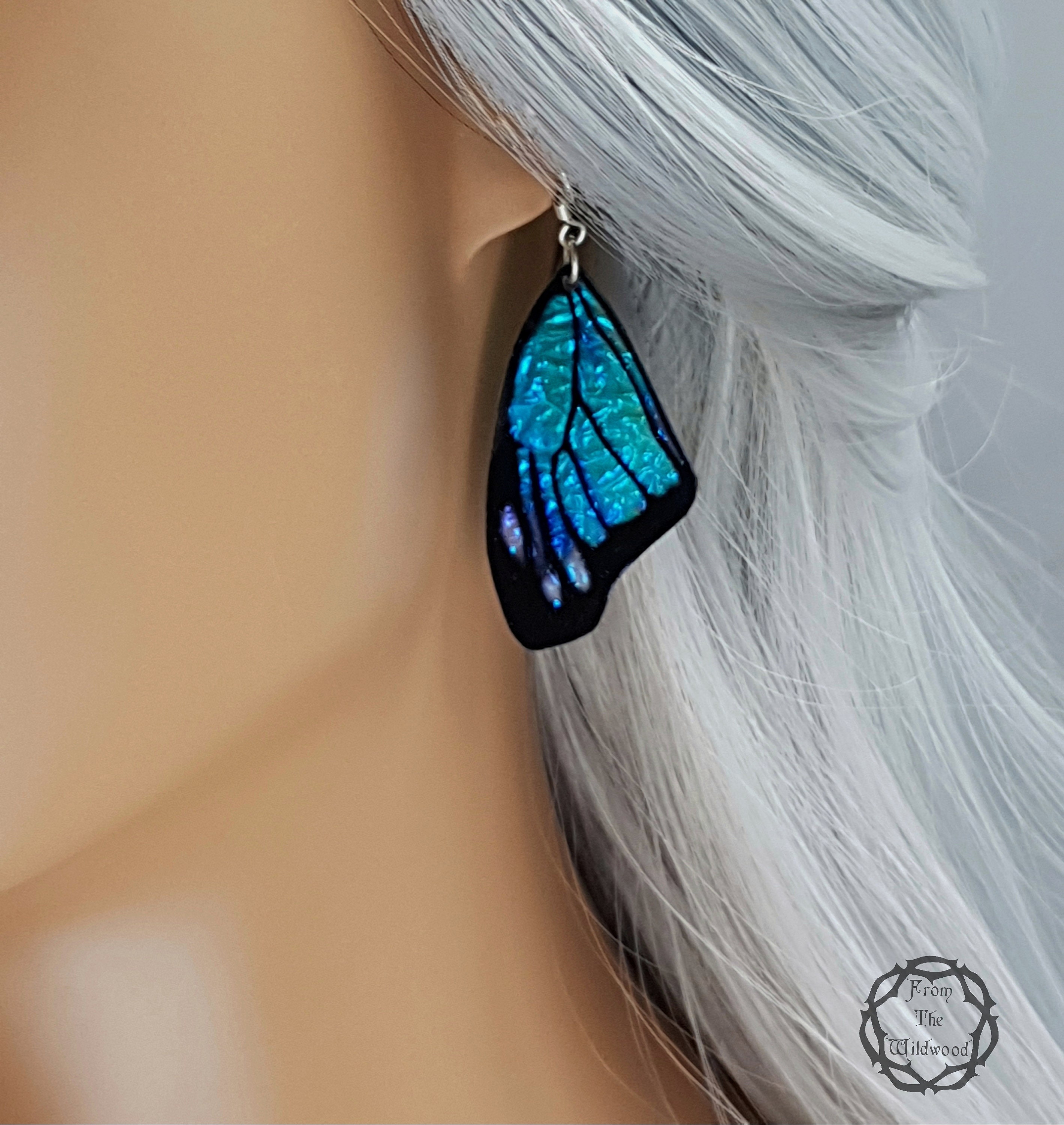 Real Blue Morpho Butterfly Wing Earrings Real Butterfly Earrings Butterfly  Wing Jewelry Blue Butterfly Wings Earrings Butterflies - Etsy