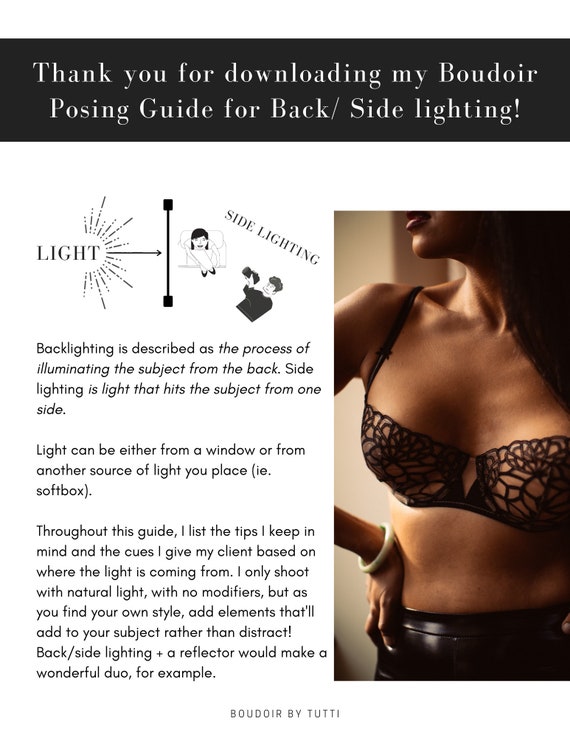 Boudoir Posing Guide PDF For Your Next Boudoir Project