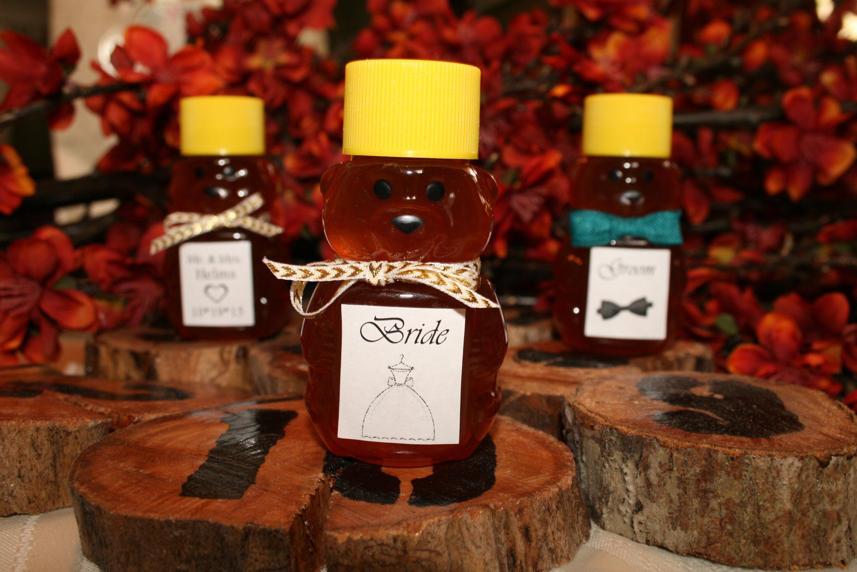 100 2oz. Honey Bear Wedding Favors Etsy