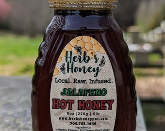 Herb's Honey Infused Jalapeno Pepper Honey