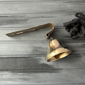 Antique Door Bell / Store Door Bell / Metal Door Bell  / Commercial Door Bell / Vintage Door Bell / Gold Door Bell /  Old Door Bell