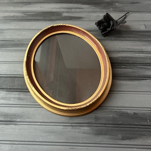 Gold Oval Picture Frame / Oval Picture Frame / Decorative Photo Frame / Oval Photo Frame / Fancy Picture Frame / Oval Frame
