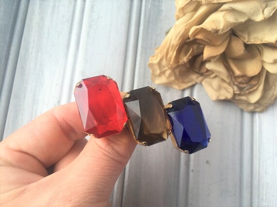 Gem Brooch / Vintage Gem Brooch / Gem Brooch / Met